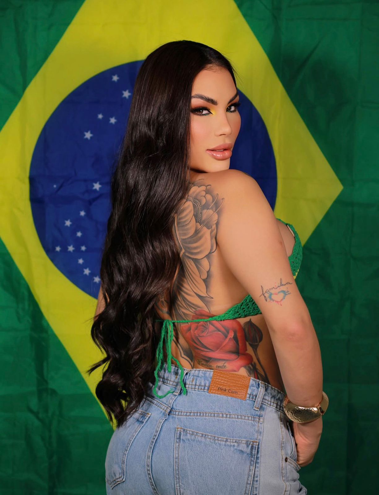 Cropped Crochê