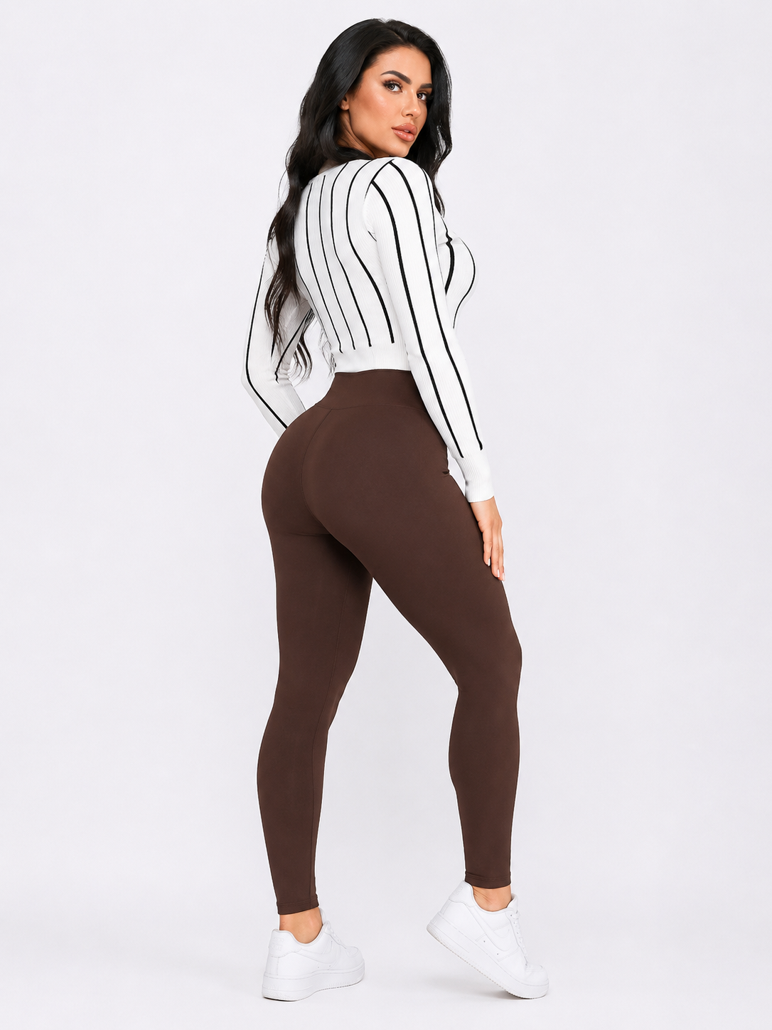 Legging Premium Cintura Alta Preta Flanelada
