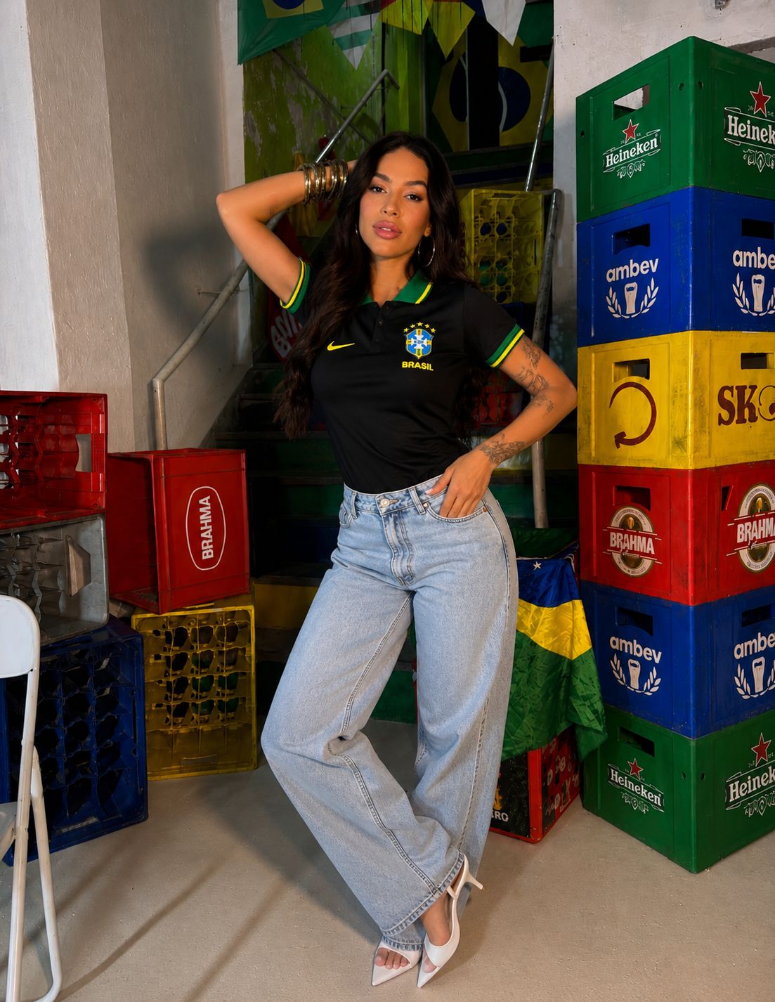 Polo Baby Look Brasil