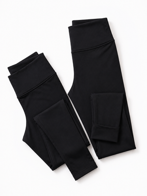 Legging Premium Cintura Alta Preta Flanelada