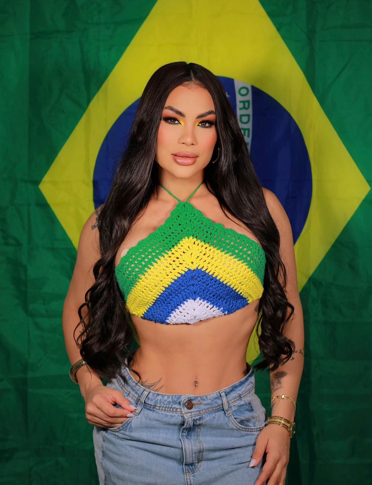 Cropped Crochê